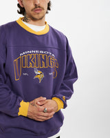 90s NFL Minnesota Vikings Sweatshirt <br>L
