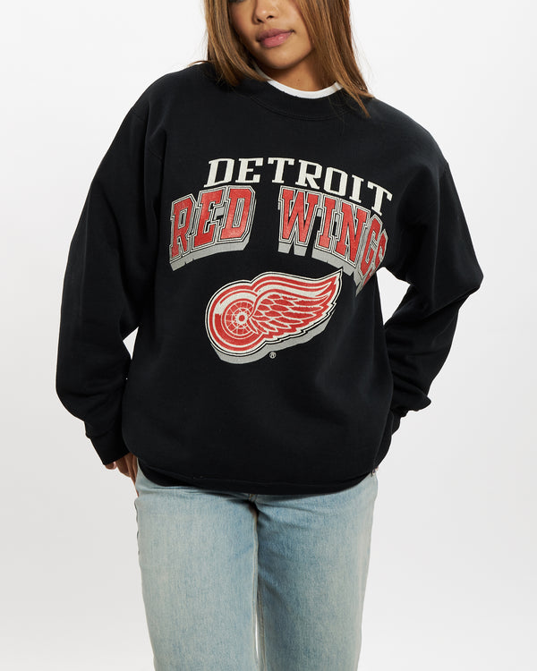 90s NHL Detroit Red Wing Sweatshirt <br>S