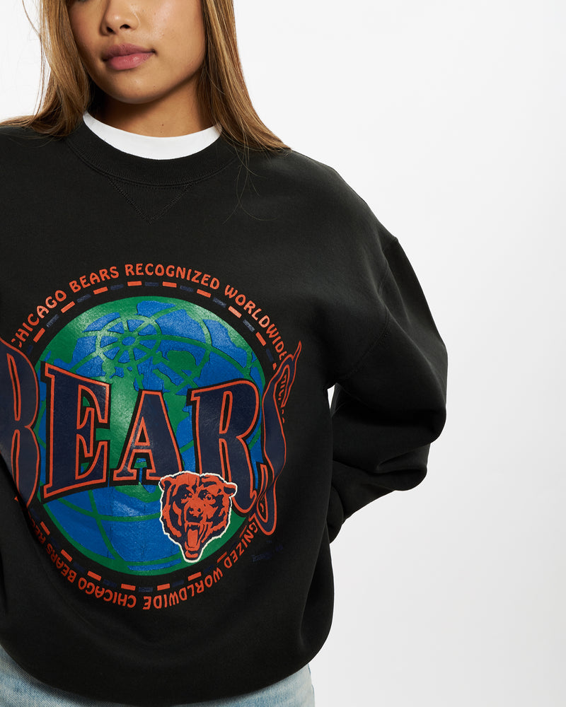 Vintage 90s NFL Chicago Bears Sweatshirt <br>S , The Real Deal , newtown, sydney, australia, thrift store, opshop, preloved, secondhand, sustainable, retro, antique, 70s, 80s, 90s, 2000s, 00s, fashion, clothing, streetwear, trendy, garment, style, boutique, store, shop, archive, sale, cheap, best, top