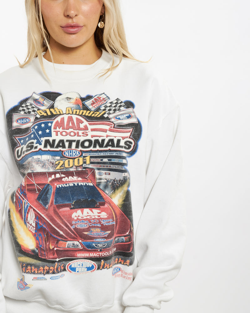 Vintage Racing Sweatshirt <br>M