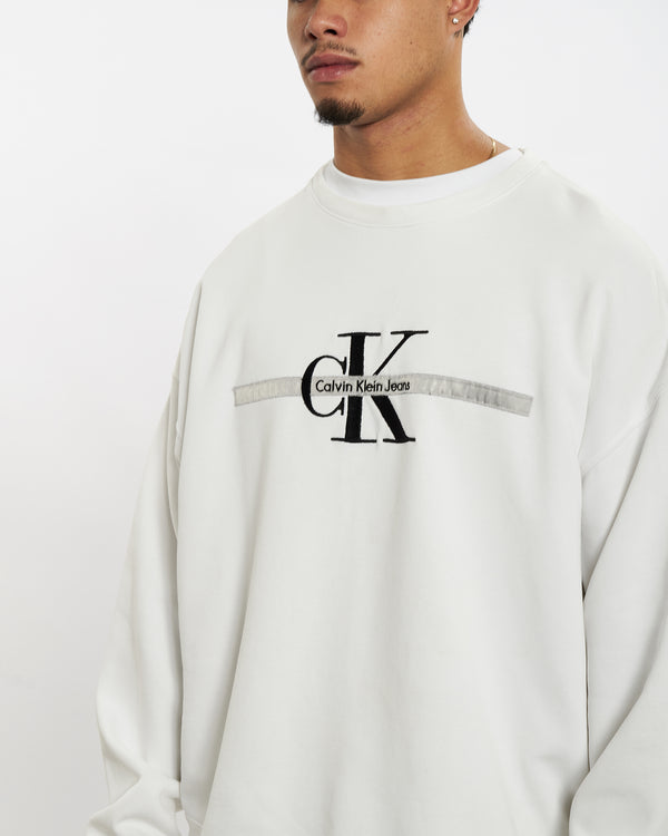 90s Calvin Klein Jeans Sweatshirt <br>XL