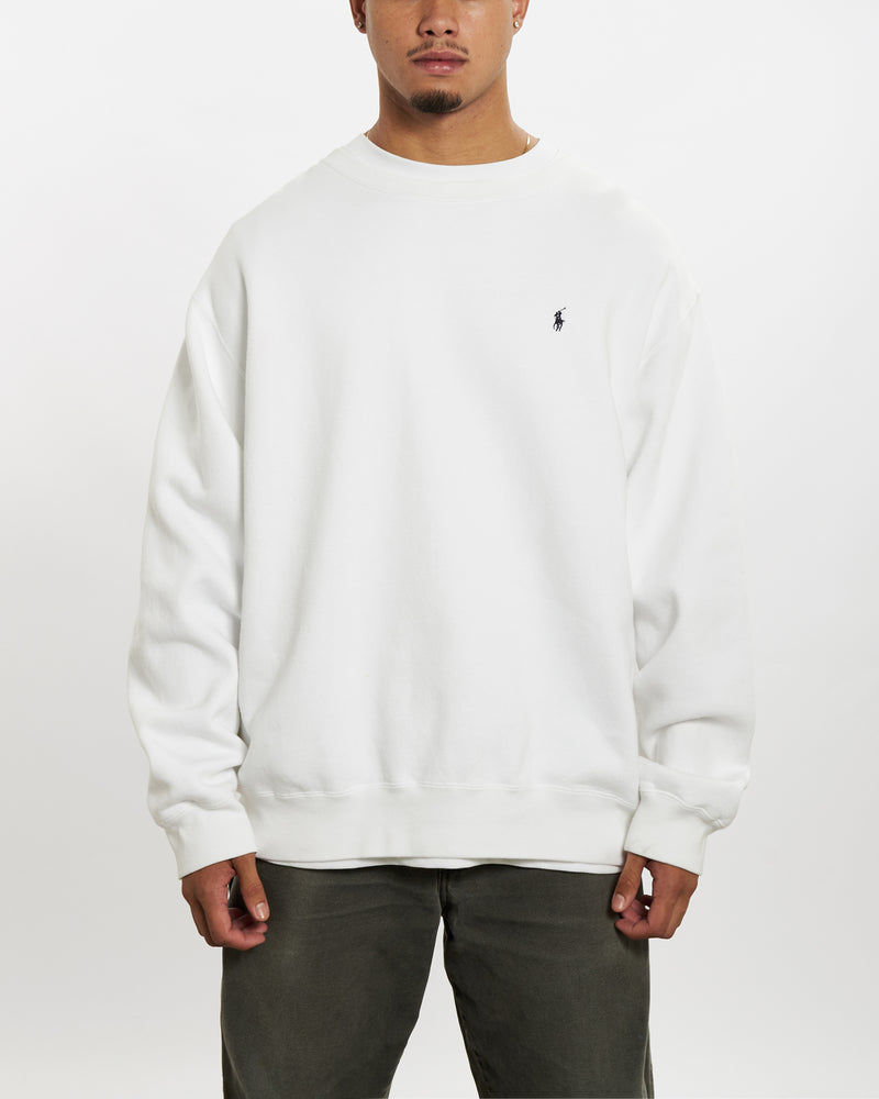 Vintage 90s Polo Ralph Lauren Sweatshirt <br>XL , The Real Deal , newtown, sydney, australia, thrift store, opshop, preloved, secondhand, sustainable, retro, antique, 70s, 80s, 90s, 2000s, 00s, fashion, clothing, streetwear, trendy, garment, style, boutique, store, shop, archive, sale, cheap, best, top