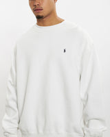 Vintage 90s Polo Ralph Lauren Sweatshirt <br>XL , The Real Deal , newtown, sydney, australia, thrift store, opshop, preloved, secondhand, sustainable, retro, antique, 70s, 80s, 90s, 2000s, 00s, fashion, clothing, streetwear, trendy, garment, style, boutique, store, shop, archive, sale, cheap, best, top