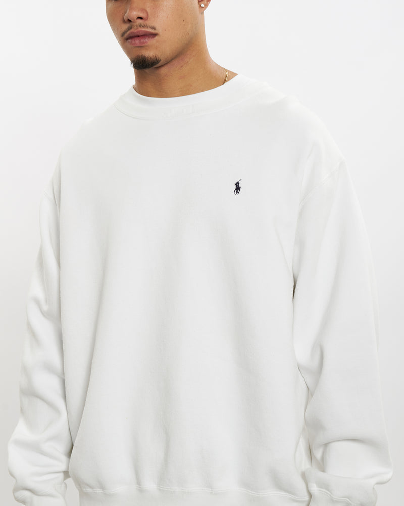 Vintage 90s Polo Ralph Lauren Sweatshirt <br>XL , The Real Deal , newtown, sydney, australia, thrift store, opshop, preloved, secondhand, sustainable, retro, antique, 70s, 80s, 90s, 2000s, 00s, fashion, clothing, streetwear, trendy, garment, style, boutique, store, shop, archive, sale, cheap, best, top