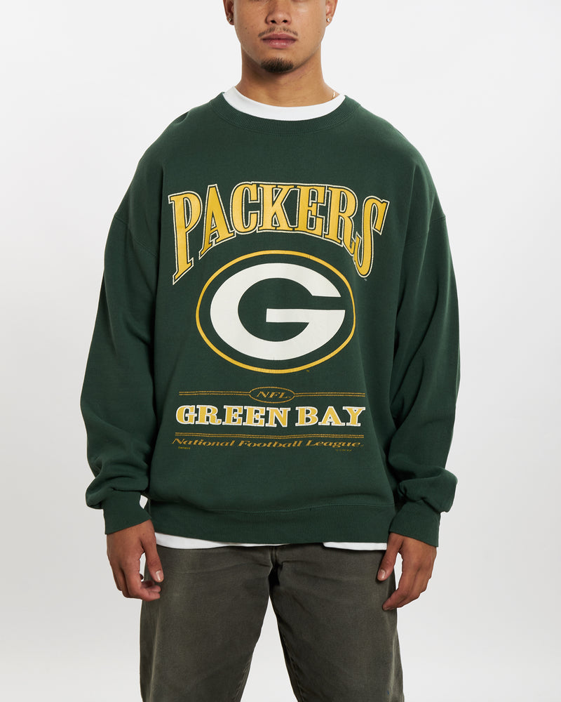 Vintage 1997 NFL Green Bay Packers Sweatshirt <br>XL , The Real Deal , newtown, sydney, australia, thrift store, opshop, preloved, secondhand, sustainable, retro, antique, 70s, 80s, 90s, 2000s, 00s, fashion, clothing, streetwear, trendy, garment, style, boutique, store, shop, archive, sale, cheap, best, top