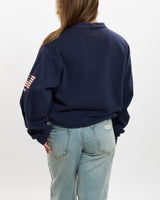 90s Polo Ralph Lauren USA Quarter Zip Sweatshirt <br>S