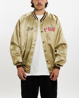 Vintage 90s Satin Bomber Jacket <br>L , The Real Deal , newtown, sydney, australia, thrift store, opshop, preloved, secondhand, sustainable, retro, antique, 70s, 80s, 90s, 2000s, 00s, fashion, clothing, streetwear, trendy, garment, style, boutique, store, shop, archive, sale, cheap, best, top