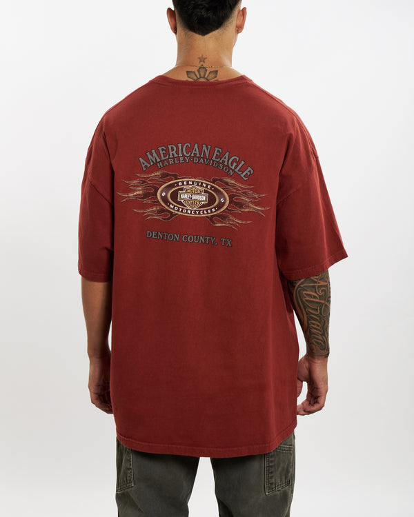 Vintage Harley Davidson Tee <br>XXL , The Real Deal , newtown, sydney, australia, thrift store, opshop, preloved, secondhand, sustainable, retro, antique, 70s, 80s, 90s, 2000s, 00s, fashion, clothing, streetwear, trendy, garment, style, boutique, store, shop, archive, sale, cheap, best, top