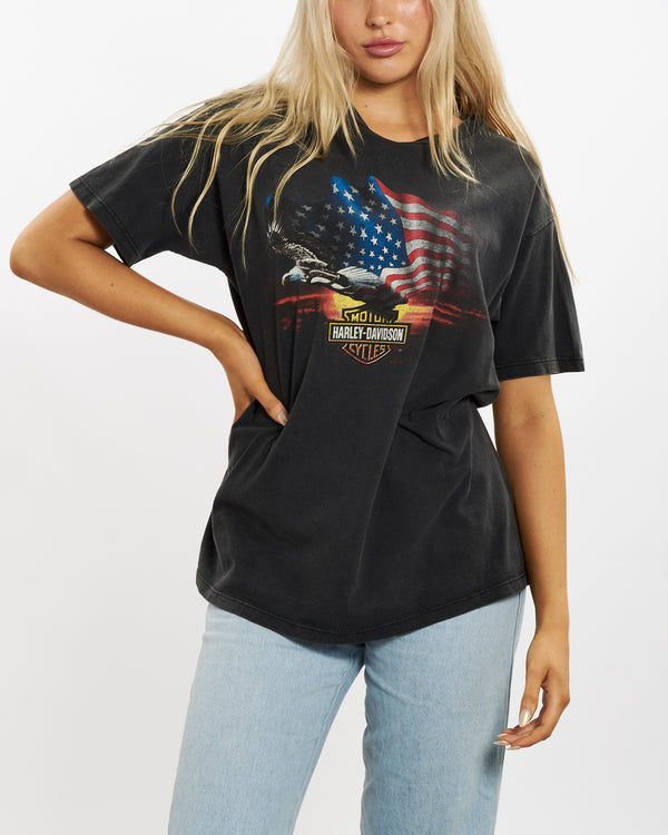 Vintage Harley Davidson Tee <br>M , The Real Deal , newtown, sydney, australia, thrift store, opshop, preloved, secondhand, sustainable, retro, antique, 70s, 80s, 90s, 2000s, 00s, fashion, clothing, streetwear, trendy, garment, style, boutique, store, shop, archive, sale, cheap, best, top