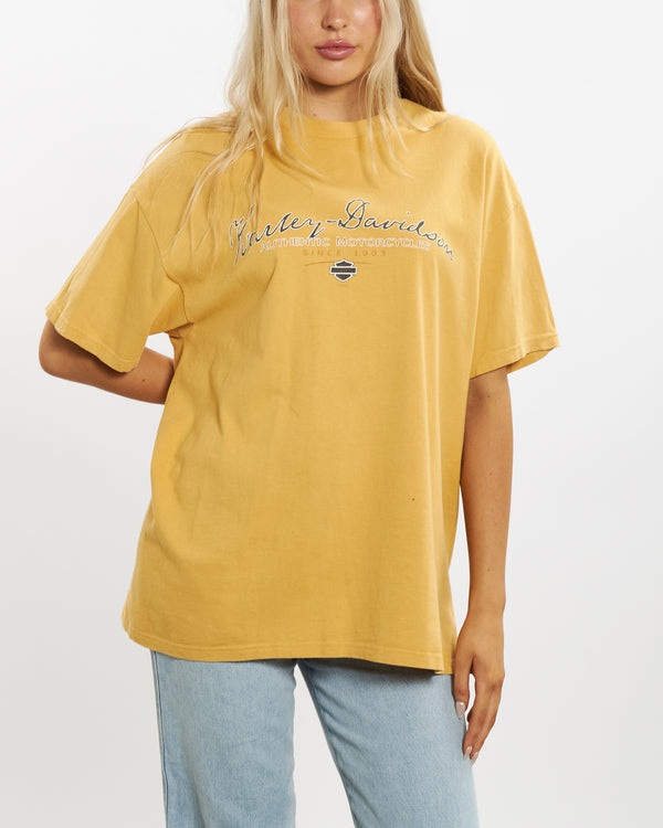 Vintage Harley Davidson Tee <br>M , The Real Deal , newtown, sydney, australia, thrift store, opshop, preloved, secondhand, sustainable, retro, antique, 70s, 80s, 90s, 2000s, 00s, fashion, clothing, streetwear, trendy, garment, style, boutique, store, shop, archive, sale, cheap, best, top
