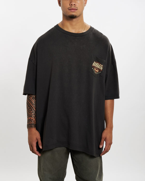Vintage Harley Davidson Tee <br>XXL , The Real Deal , newtown, sydney, australia, thrift store, opshop, preloved, secondhand, sustainable, retro, antique, 70s, 80s, 90s, 2000s, 00s, fashion, clothing, streetwear, trendy, garment, style, boutique, store, shop, archive, sale, cheap, best, top