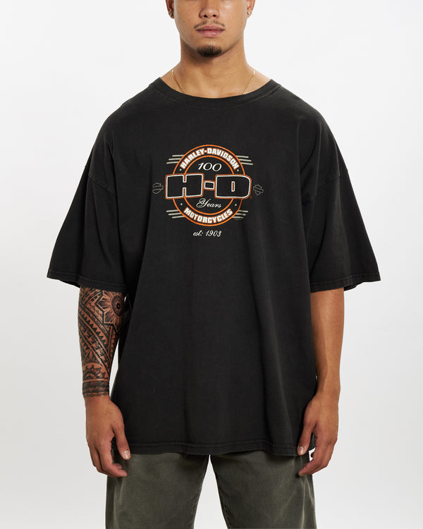 Vintage Harley Davidson Tee <br>XL , The Real Deal , newtown, sydney, australia, thrift store, opshop, preloved, secondhand, sustainable, retro, antique, 70s, 80s, 90s, 2000s, 00s, fashion, clothing, streetwear, trendy, garment, style, boutique, store, shop, archive, sale, cheap, best, top