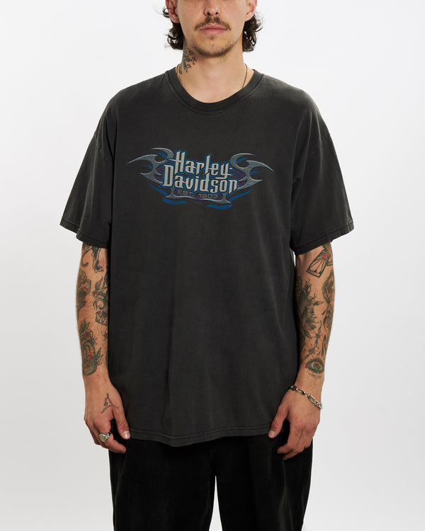 Vintage Harley Davidson Tee <br>L , The Real Deal , newtown, sydney, australia, thrift store, opshop, preloved, secondhand, sustainable, retro, antique, 70s, 80s, 90s, 2000s, 00s, fashion, clothing, streetwear, trendy, garment, style, boutique, store, shop, archive, sale, cheap, best, top