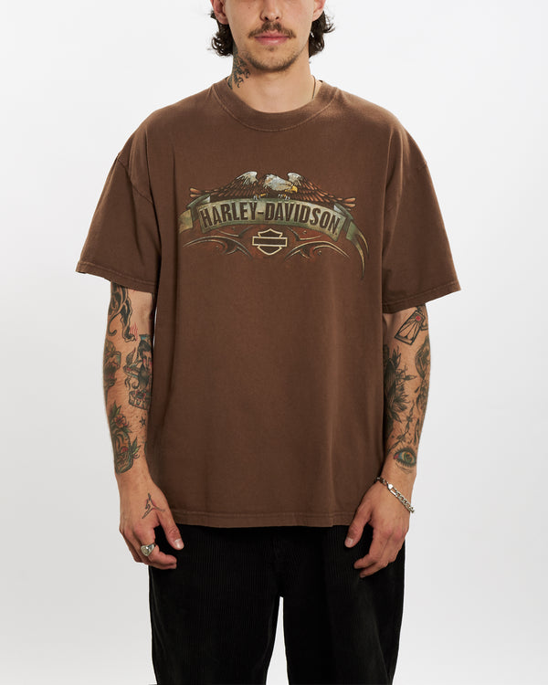 Vintage Harley Davidson Tee <br>L , The Real Deal , newtown, sydney, australia, thrift store, opshop, preloved, secondhand, sustainable, retro, antique, 70s, 80s, 90s, 2000s, 00s, fashion, clothing, streetwear, trendy, garment, style, boutique, store, shop, archive, sale, cheap, best, top