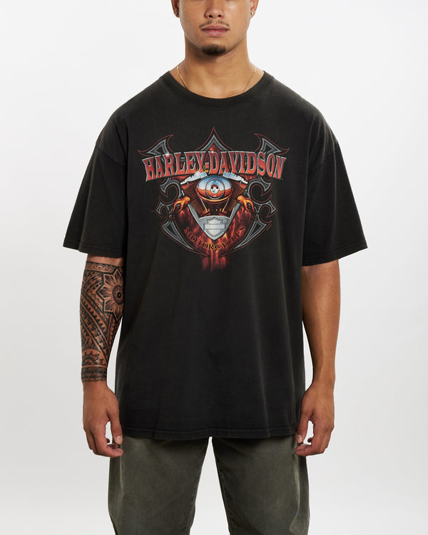 Vintage Harley Davidson Tee <br>XL , The Real Deal , newtown, sydney, australia, thrift store, opshop, preloved, secondhand, sustainable, retro, antique, 70s, 80s, 90s, 2000s, 00s, fashion, clothing, streetwear, trendy, garment, style, boutique, store, shop, archive, sale, cheap, best, top