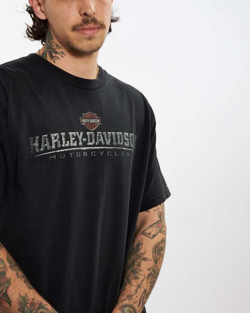 Vintage Harley Davidson Tee <br>L , The Real Deal , newtown, sydney, australia, thrift store, opshop, preloved, secondhand, sustainable, retro, antique, 70s, 80s, 90s, 2000s, 00s, fashion, clothing, streetwear, trendy, garment, style, boutique, store, shop, archive, sale, cheap, best, top