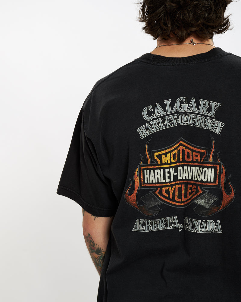 Vintage Harley Davidson Tee <br>L , The Real Deal , newtown, sydney, australia, thrift store, opshop, preloved, secondhand, sustainable, retro, antique, 70s, 80s, 90s, 2000s, 00s, fashion, clothing, streetwear, trendy, garment, style, boutique, store, shop, archive, sale, cheap, best, top