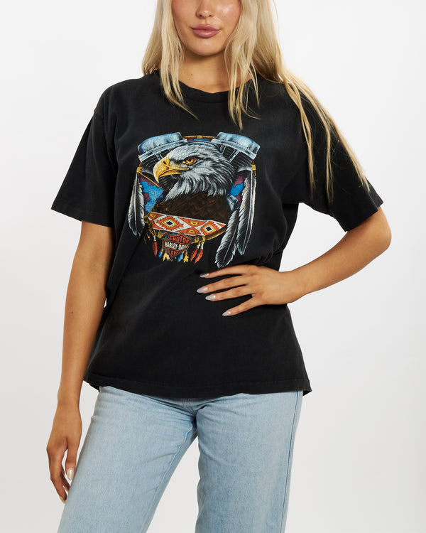 Vintage 1997 Harley Davidson Tee <br>M , The Real Deal , newtown, sydney, australia, thrift store, opshop, preloved, secondhand, sustainable, retro, antique, 70s, 80s, 90s, 2000s, 00s, fashion, clothing, streetwear, trendy, garment, style, boutique, store, shop, archive, sale, cheap, best, top