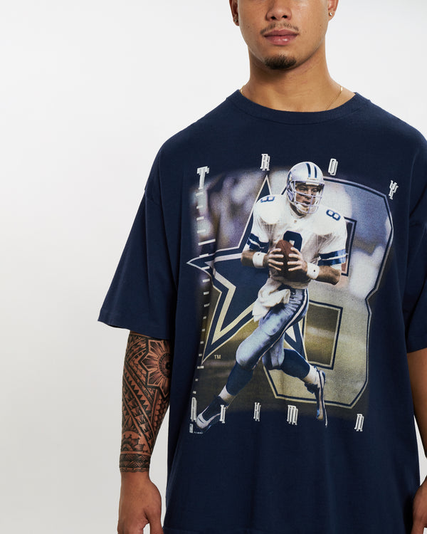 Vintage 1995 NFL Dallas Cowboys Tee <br>XL , The Real Deal , newtown, sydney, australia, thrift store, opshop, preloved, secondhand, sustainable, retro, antique, 70s, 80s, 90s, 2000s, 00s, fashion, clothing, streetwear, trendy, garment, style, boutique, store, shop, archive, sale, cheap, best, top