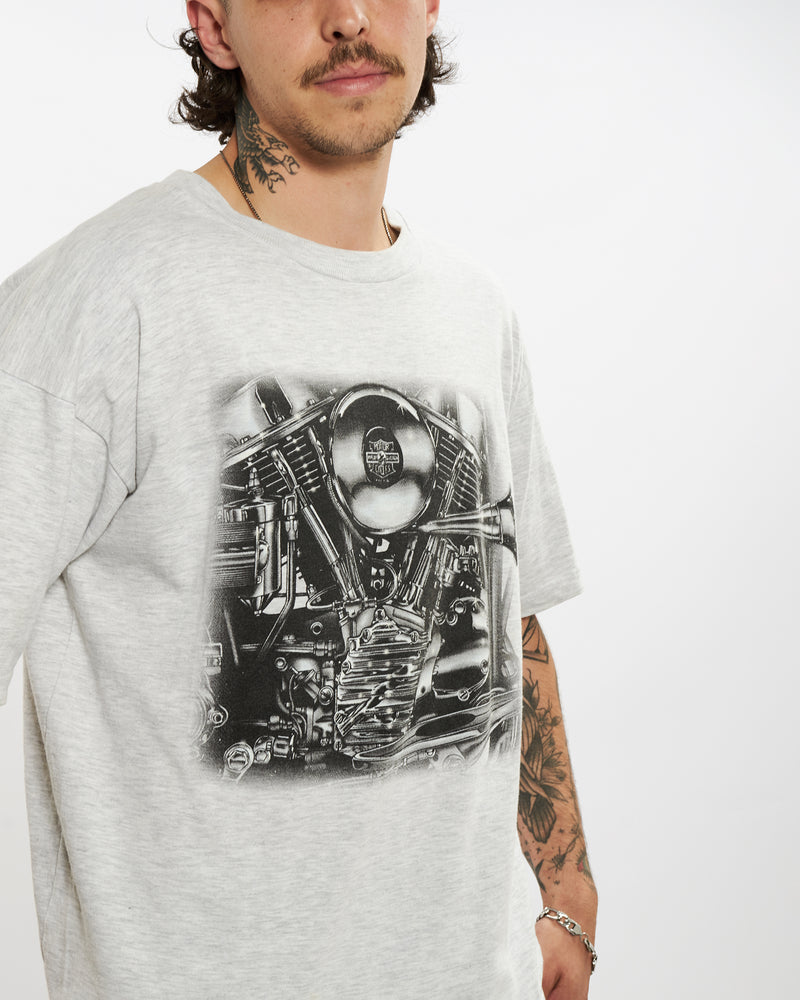 Vintage 1999 Harley Davidson Tee <br>L , The Real Deal , newtown, sydney, australia, thrift store, opshop, preloved, secondhand, sustainable, retro, antique, 70s, 80s, 90s, 2000s, 00s, fashion, clothing, streetwear, trendy, garment, style, boutique, store, shop, archive, sale, cheap, best, top