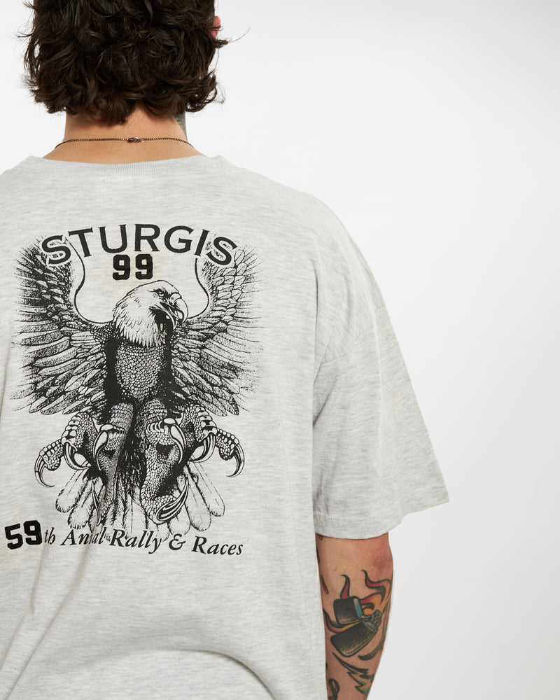 Vintage 1999 Harley Davidson Tee <br>L , The Real Deal , newtown, sydney, australia, thrift store, opshop, preloved, secondhand, sustainable, retro, antique, 70s, 80s, 90s, 2000s, 00s, fashion, clothing, streetwear, trendy, garment, style, boutique, store, shop, archive, sale, cheap, best, top