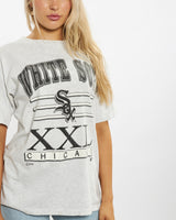 Vintage 1992 MLB Chicago White Sox Tee <br>M , The Real Deal , newtown, sydney, australia, thrift store, opshop, preloved, secondhand, sustainable, retro, antique, 70s, 80s, 90s, 2000s, 00s, fashion, clothing, streetwear, trendy, garment, style, boutique, store, shop, archive, sale, cheap, best, top