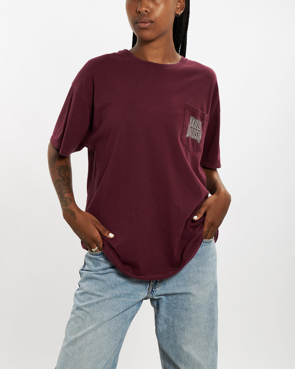 Vintage Harley Davidson Tee <br>M , The Real Deal , newtown, sydney, australia, thrift store, opshop, preloved, secondhand, sustainable, retro, antique, 70s, 80s, 90s, 2000s, 00s, fashion, clothing, streetwear, trendy, garment, style, boutique, store, shop, archive, sale, cheap, best, top