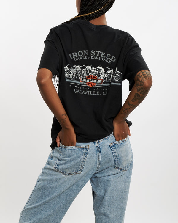 Vintage Harley Davidson Tee <br>M , The Real Deal , newtown, sydney, australia, thrift store, opshop, preloved, secondhand, sustainable, retro, antique, 70s, 80s, 90s, 2000s, 00s, fashion, clothing, streetwear, trendy, garment, style, boutique, store, shop, archive, sale, cheap, best, top