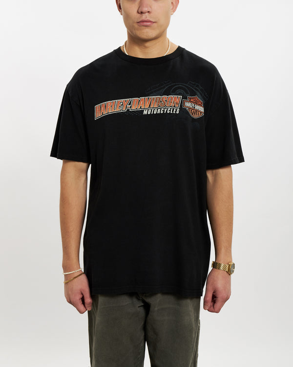Vintage Harley Davidson Tee <br>L , The Real Deal , newtown, sydney, australia, thrift store, opshop, preloved, secondhand, sustainable, retro, antique, 70s, 80s, 90s, 2000s, 00s, fashion, clothing, streetwear, trendy, garment, style, boutique, store, shop, archive, sale, cheap, best, top