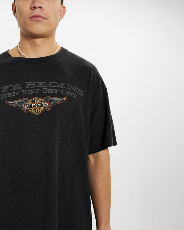 Vintage Harley Davidson Tee <br>L , The Real Deal , newtown, sydney, australia, thrift store, opshop, preloved, secondhand, sustainable, retro, antique, 70s, 80s, 90s, 2000s, 00s, fashion, clothing, streetwear, trendy, garment, style, boutique, store, shop, archive, sale, cheap, best, top