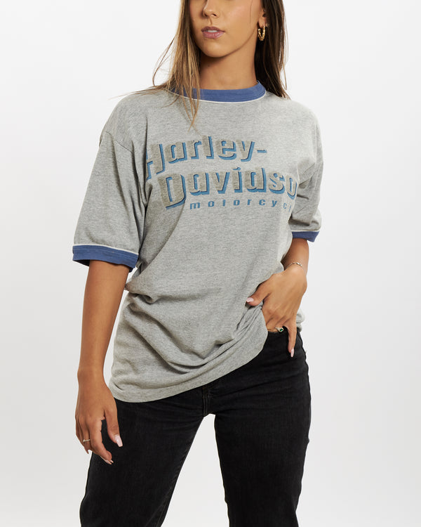 Vintage Harley Davidson Tee <br>S , The Real Deal , newtown, sydney, australia, thrift store, opshop, preloved, secondhand, sustainable, retro, antique, 70s, 80s, 90s, 2000s, 00s, fashion, clothing, streetwear, trendy, garment, style, boutique, store, shop, archive, sale, cheap, best, top