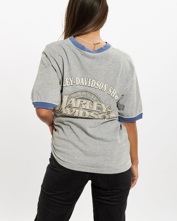 Vintage Harley Davidson Tee <br>S , The Real Deal , newtown, sydney, australia, thrift store, opshop, preloved, secondhand, sustainable, retro, antique, 70s, 80s, 90s, 2000s, 00s, fashion, clothing, streetwear, trendy, garment, style, boutique, store, shop, archive, sale, cheap, best, top