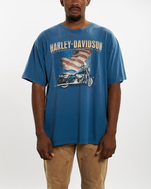 Vintage Harley Davidson Tee <br>XL , The Real Deal , newtown, sydney, australia, thrift store, opshop, preloved, secondhand, sustainable, retro, antique, 70s, 80s, 90s, 2000s, 00s, fashion, clothing, streetwear, trendy, garment, style, boutique, store, shop, archive, sale, cheap, best, top