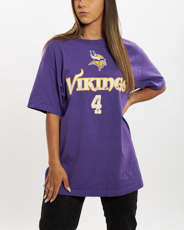 Vintage NFL Minnesota Vikings Tee <br>S , The Real Deal , newtown, sydney, australia, thrift store, opshop, preloved, secondhand, sustainable, retro, antique, 70s, 80s, 90s, 2000s, 00s, fashion, clothing, streetwear, trendy, garment, style, boutique, store, shop, archive, sale, cheap, best, top