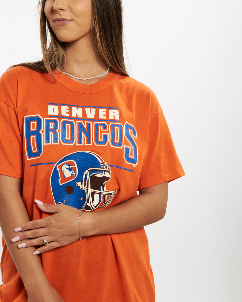 Vintage 80s NFL Denver Broncos Tee <br>S , The Real Deal , newtown, sydney, australia, thrift store, opshop, preloved, secondhand, sustainable, retro, antique, 70s, 80s, 90s, 2000s, 00s, fashion, clothing, streetwear, trendy, garment, style, boutique, store, shop, archive, sale, cheap, best, top
