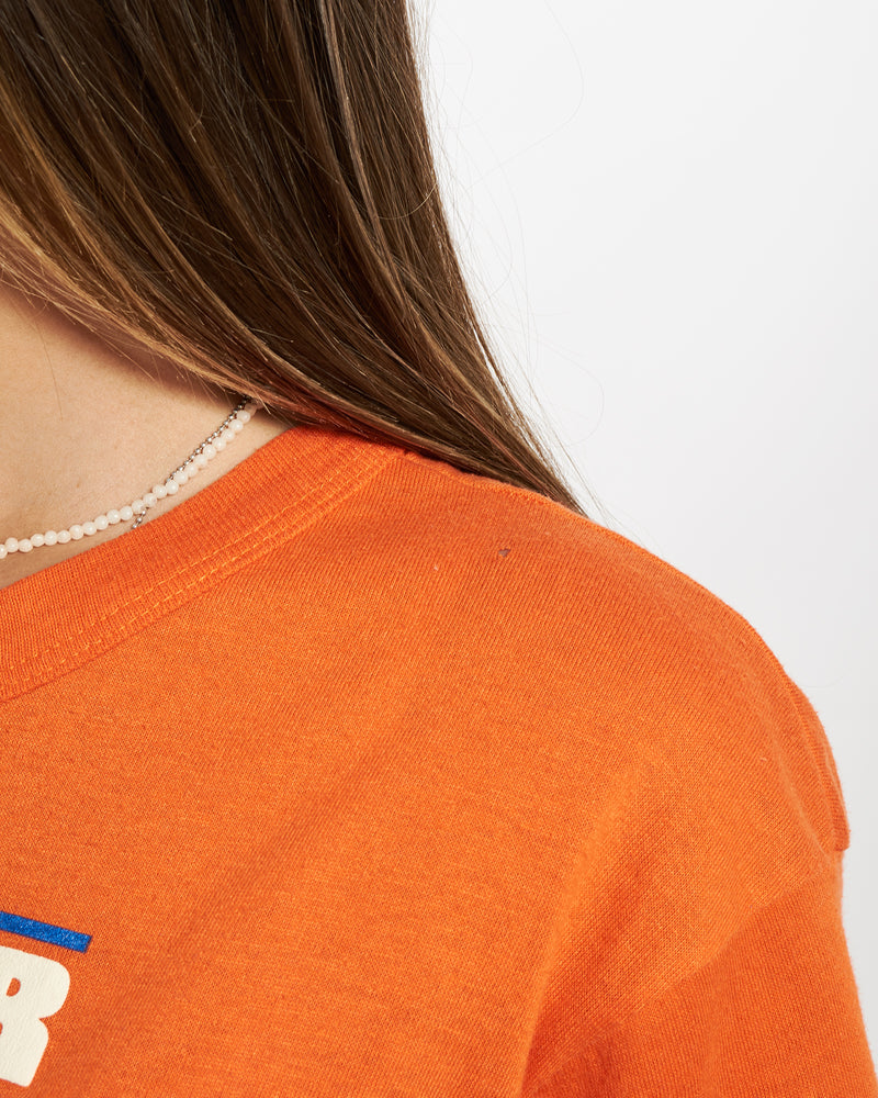 Vintage 80s NFL Denver Broncos Tee <br>S , The Real Deal , newtown, sydney, australia, thrift store, opshop, preloved, secondhand, sustainable, retro, antique, 70s, 80s, 90s, 2000s, 00s, fashion, clothing, streetwear, trendy, garment, style, boutique, store, shop, archive, sale, cheap, best, top