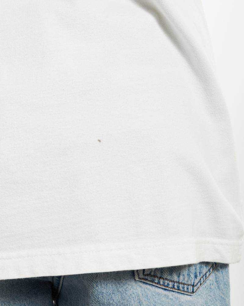 Vintage 90s Disney Mickey Mouse Embroidered Tee <br>M , The Real Deal , newtown, sydney, australia, thrift store, opshop, preloved, secondhand, sustainable, retro, antique, 70s, 80s, 90s, 2000s, 00s, fashion, clothing, streetwear, trendy, garment, style, boutique, store, shop, archive, sale, cheap, best, top