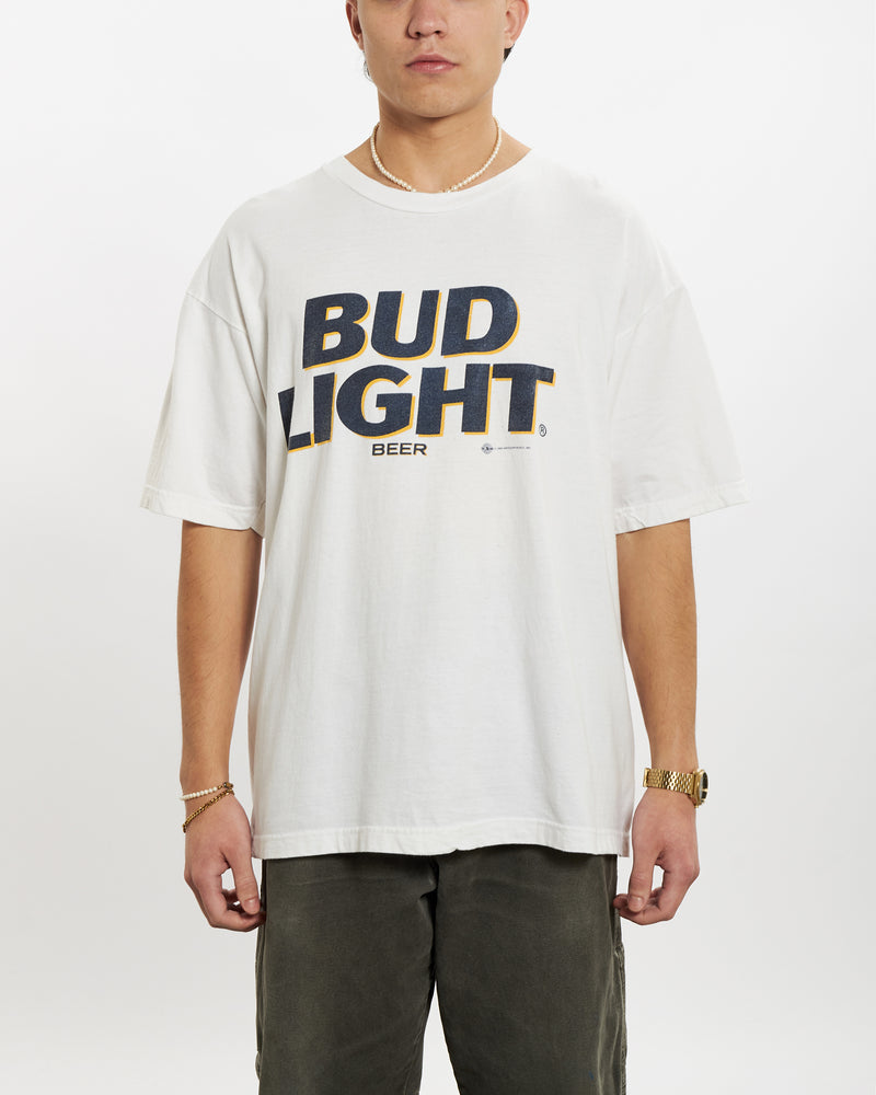 Vintage 1995 Bud Light Beer Tee <br>L , The Real Deal , newtown, sydney, australia, thrift store, opshop, preloved, secondhand, sustainable, retro, antique, 70s, 80s, 90s, 2000s, 00s, fashion, clothing, streetwear, trendy, garment, style, boutique, store, shop, archive, sale, cheap, best, top