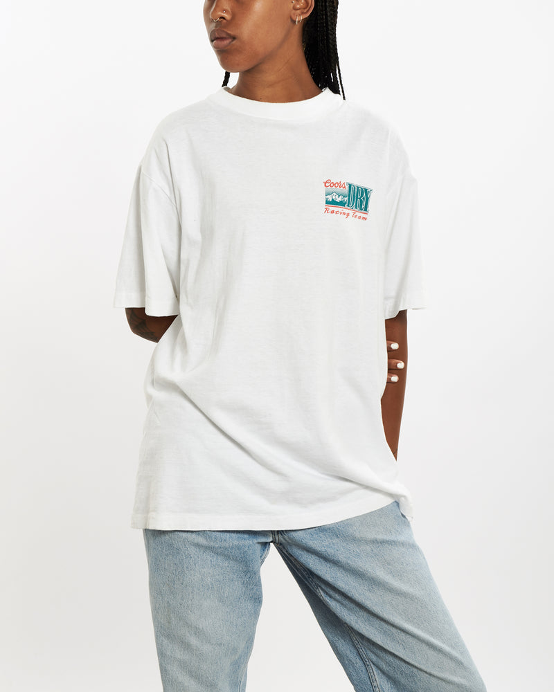 Vintage 90s Coors DRY Racing Team Tee <br>M , The Real Deal , newtown, sydney, australia, thrift store, opshop, preloved, secondhand, sustainable, retro, antique, 70s, 80s, 90s, 2000s, 00s, fashion, clothing, streetwear, trendy, garment, style, boutique, store, shop, archive, sale, cheap, best, top