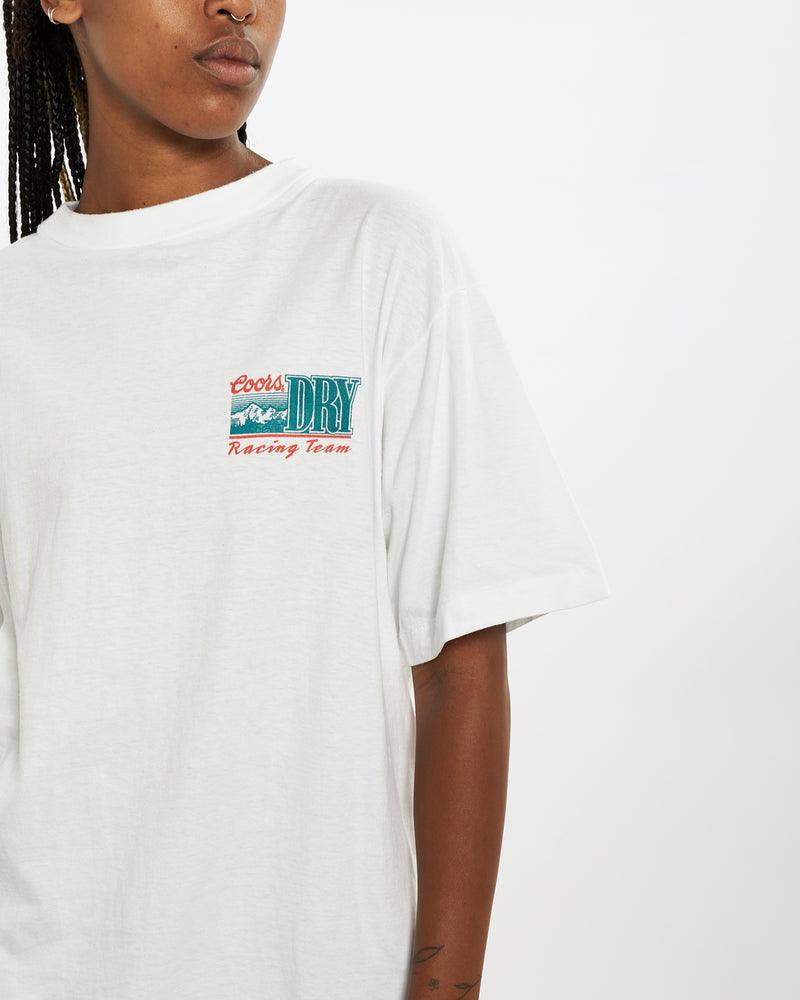 Vintage 90s Coors DRY Racing Team Tee <br>M , The Real Deal , newtown, sydney, australia, thrift store, opshop, preloved, secondhand, sustainable, retro, antique, 70s, 80s, 90s, 2000s, 00s, fashion, clothing, streetwear, trendy, garment, style, boutique, store, shop, archive, sale, cheap, best, top