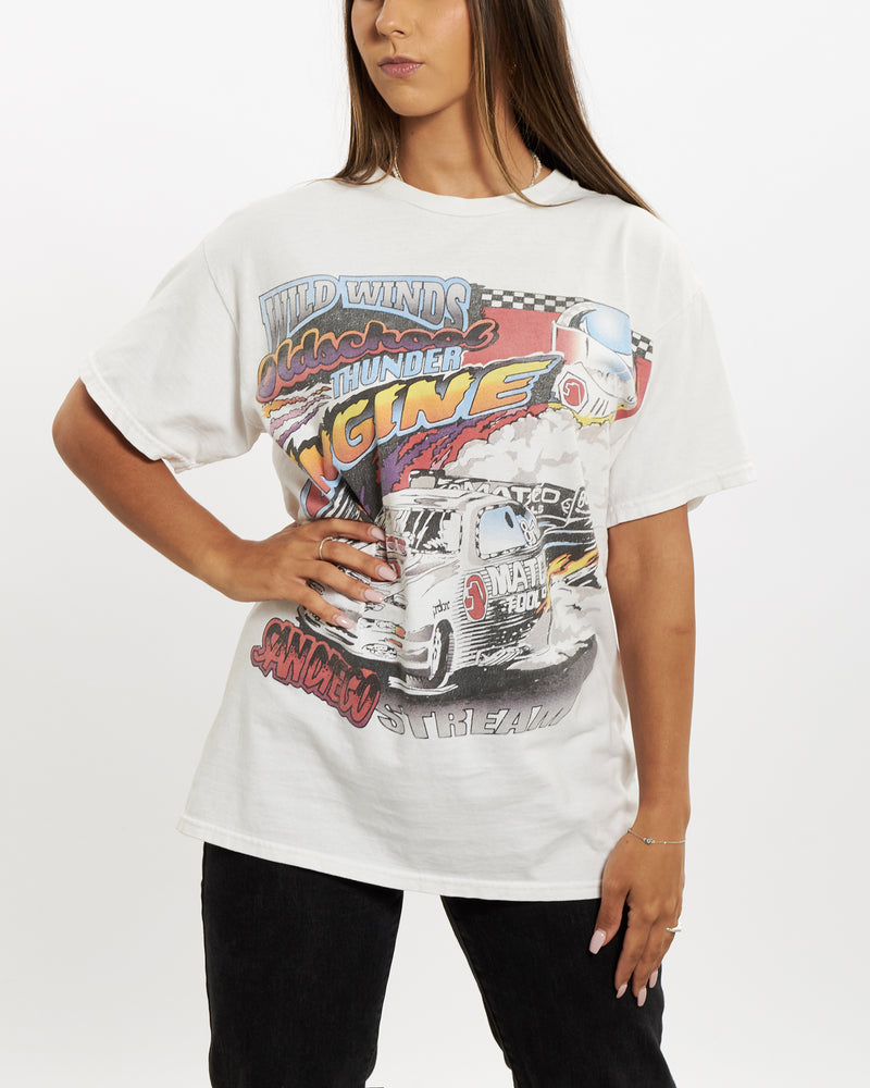 Vintage Racing Tee <br>XS , The Real Deal , newtown, sydney, australia, thrift store, opshop, preloved, secondhand, sustainable, retro, antique, 70s, 80s, 90s, 2000s, 00s, fashion, clothing, streetwear, trendy, garment, style, boutique, store, shop, archive, sale, cheap, best, top