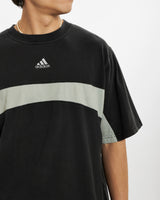 Vintage 90s Adidas Embroidered Tee <br>L , The Real Deal , newtown, sydney, australia, thrift store, opshop, preloved, secondhand, sustainable, retro, antique, 70s, 80s, 90s, 2000s, 00s, fashion, clothing, streetwear, trendy, garment, style, boutique, store, shop, archive, sale, cheap, best, top