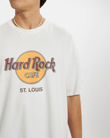 Vintage 90s Hard Rock Cafe 'St Louis' Tee <br>L , The Real Deal , newtown, sydney, australia, thrift store, opshop, preloved, secondhand, sustainable, retro, antique, 70s, 80s, 90s, 2000s, 00s, fashion, clothing, streetwear, trendy, garment, style, boutique, store, shop, archive, sale, cheap, best, top