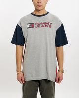 Vintage 90s Tommy Hilfiger 'Jeans' Tee <br>L , The Real Deal , newtown, sydney, australia, thrift store, opshop, preloved, secondhand, sustainable, retro, antique, 70s, 80s, 90s, 2000s, 00s, fashion, clothing, streetwear, trendy, garment, style, boutique, store, shop, archive, sale, cheap, best, top