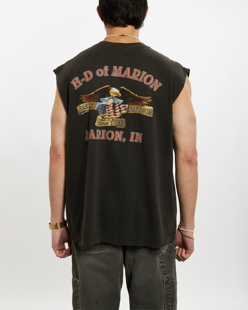 Vintage 90s Harley Davidson Tank <br>L , The Real Deal , newtown, sydney, australia, thrift store, opshop, preloved, secondhand, sustainable, retro, antique, 70s, 80s, 90s, 2000s, 00s, fashion, clothing, streetwear, trendy, garment, style, boutique, store, shop, archive, sale, cheap, best, top