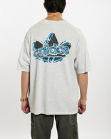 Vintage 90s Adidas Tee <br>L , The Real Deal , newtown, sydney, australia, thrift store, opshop, preloved, secondhand, sustainable, retro, antique, 70s, 80s, 90s, 2000s, 00s, fashion, clothing, streetwear, trendy, garment, style, boutique, store, shop, archive, sale, cheap, best, top