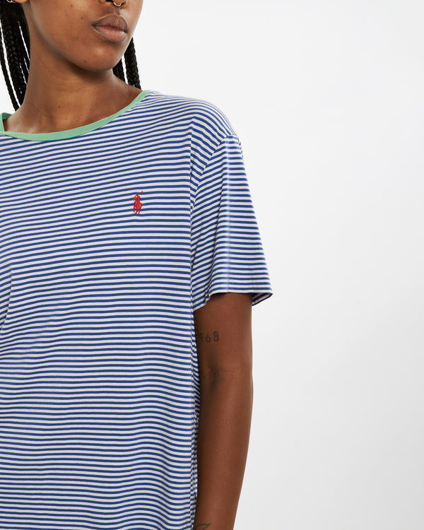 Vintage 90s Polo Ralph Lauren Striped Tee <br>S , The Real Deal , newtown, sydney, australia, thrift store, opshop, preloved, secondhand, sustainable, retro, antique, 70s, 80s, 90s, 2000s, 00s, fashion, clothing, streetwear, trendy, garment, style, boutique, store, shop, archive, sale, cheap, best, top