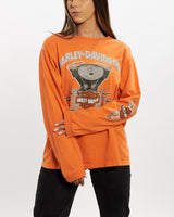 Vintage Harley Davidson Long Sleeve Tee <br>S , The Real Deal , newtown, sydney, australia, thrift store, opshop, preloved, secondhand, sustainable, retro, antique, 70s, 80s, 90s, 2000s, 00s, fashion, clothing, streetwear, trendy, garment, style, boutique, store, shop, archive, sale, cheap, best, top