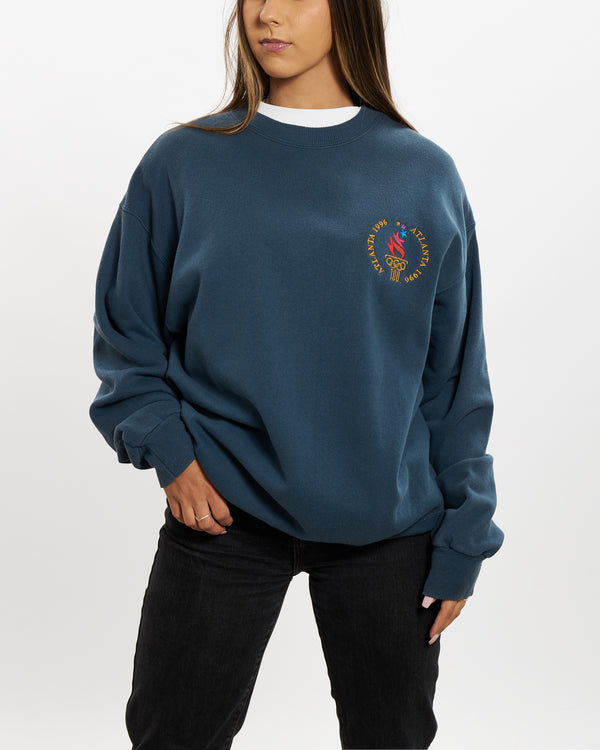 1996 Atlanta Olympic Embroidered Sweatshirt <br>S
