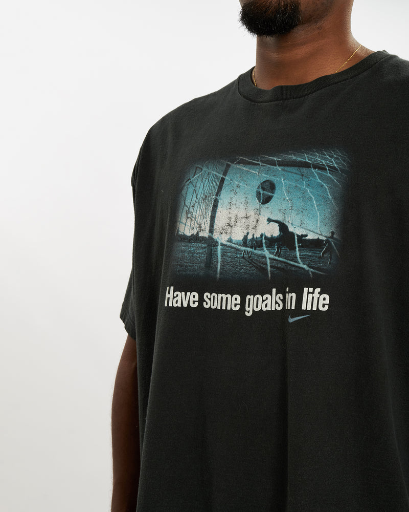90s Nike 'Have Some Goals' Tee <br>XL